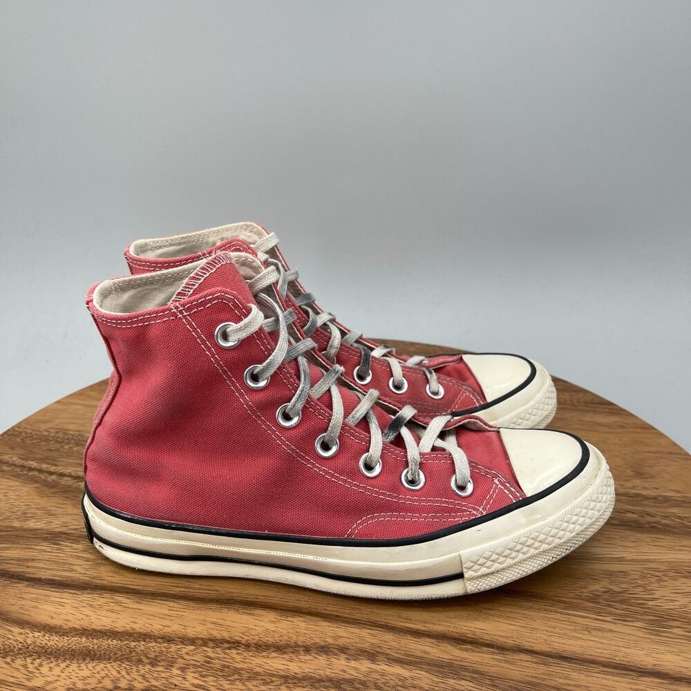 Converse Chuck 70 Hi Shoes Womens Size 7 Terracotta Pink Casual Skate Sneakers